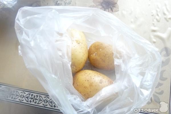 Рецепт Запеченный картофель в микроволновой печи фото