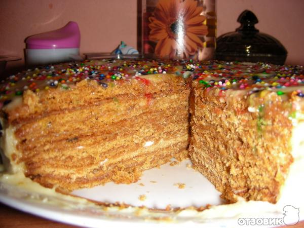 Рецепт торта Рыжик фото