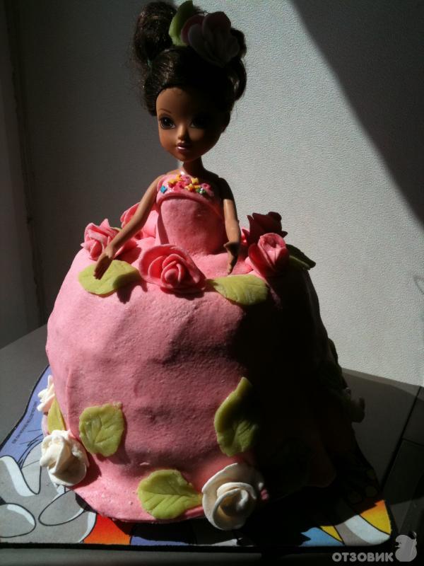 Торт кукла барби - пошаговый рецепт с фото