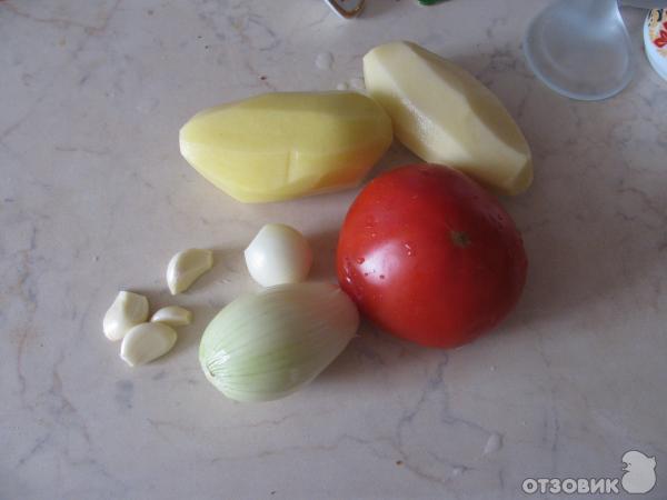 Рецепт Дикая утка тушённая с овощами фото