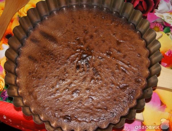 Рецепт бисквита из горького шоколада фото