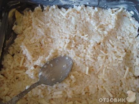 Рецепт Рисовая запеканка с начинкой Фантазия фото