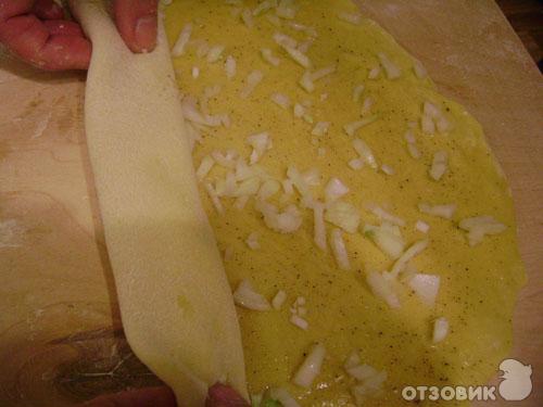 Рецепт Штрудели с мясом и картофелем фото