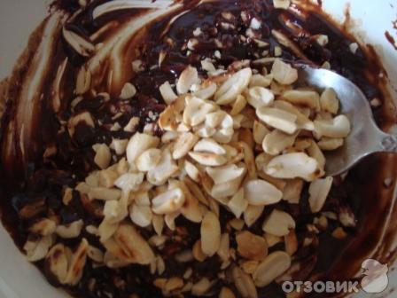 Рецепт Шоколадно-ореховое пирожное фото