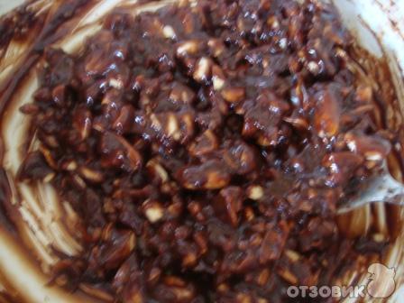 Рецепт Шоколадно-ореховое пирожное фото