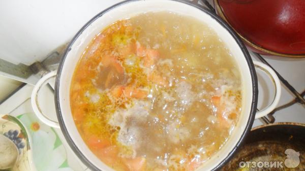 Рецепт супа С фрикадельками и макаронами фото