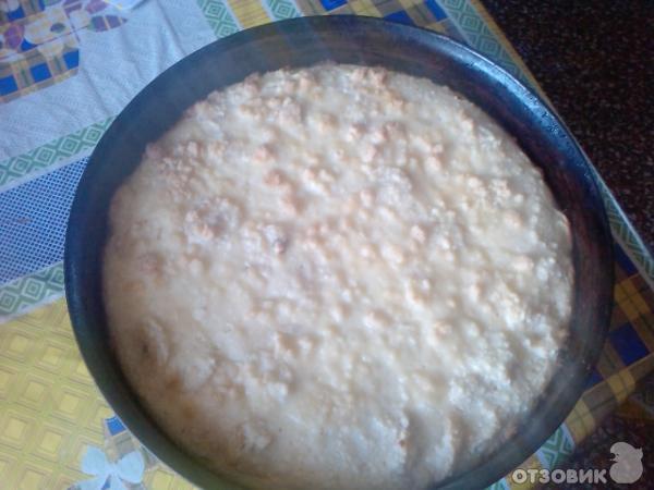 Рецепт: сладкого пирога Творожно-банановый микс фото