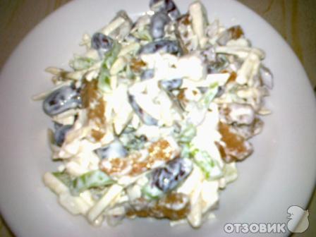 Салат из фасоли и болгарского перца фото
