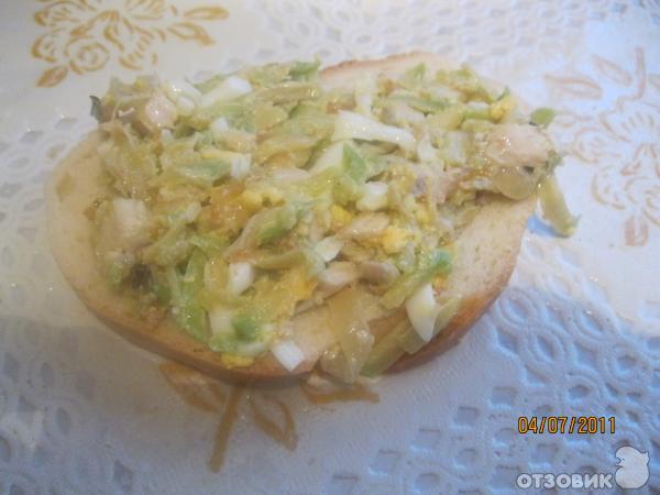 Рецепт закуски-салата Авокадо с куриными грудками фото