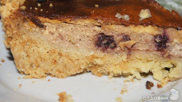 Рецепт пирога с творожно-ягодной начинкой фото