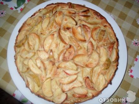 Рецепт Быстрый пирог с яблоками фото