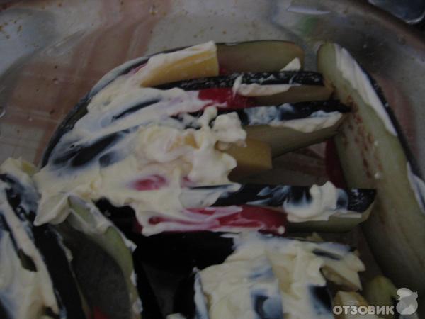 Баклажаны с сыром и помидорами фото