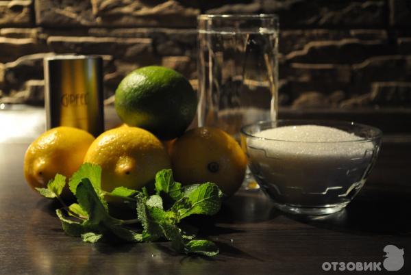 Ингредиенты для лимонного сорбета