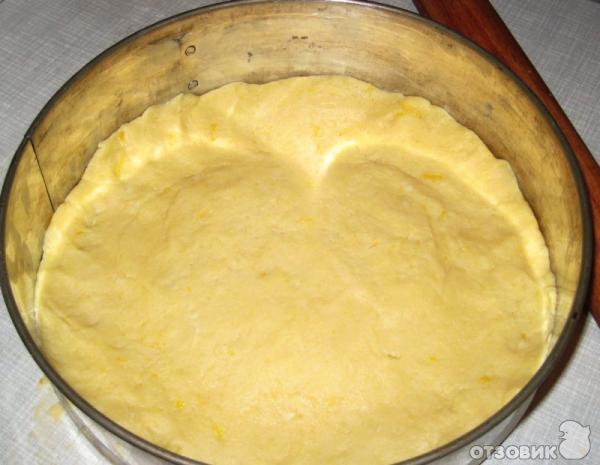 Рецепт Посыпной пирог с мандаринами фото
