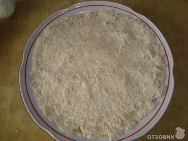 Салат “Невеста”: рецепт классический с копченой курицей и плавленым сыром