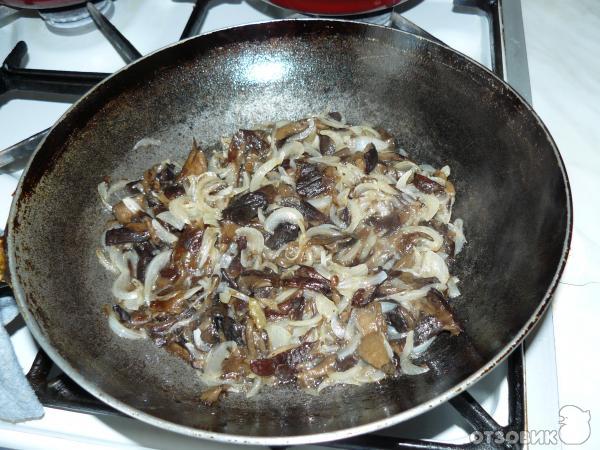 Рецепт Паста с грибной начинкой фото