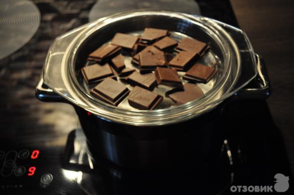 Приготовление горячего шоколада