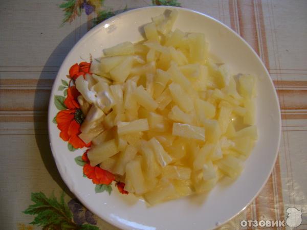 Рецепт тирамису с консервированными ананасами и абрикосами фото