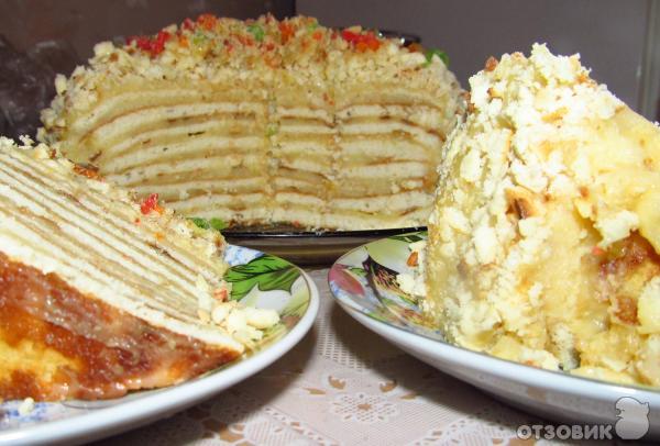 торт на сковороде