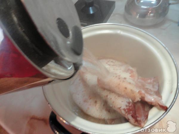 Рецепт Кольца кальмара в кляре фото
