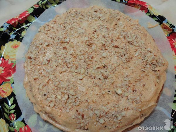 Рецепт торта Песочный с миндалем фото