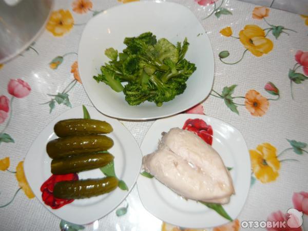Рецепт салата с брокколи и курицей фото