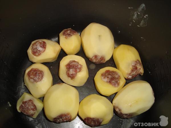 Рецепт приготовления картофеля фаршированного мясным фаршем