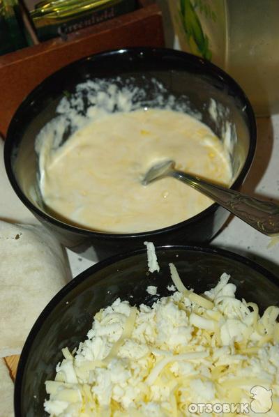 Рецепт Пирог из лаваша с сыром фото
