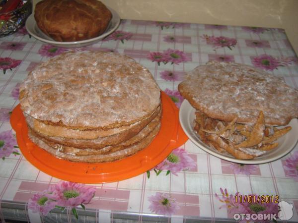 Рецепт тортика Медовик фото