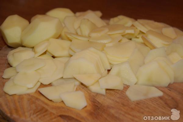 Рецепт Треска тушеная с картошкой фото