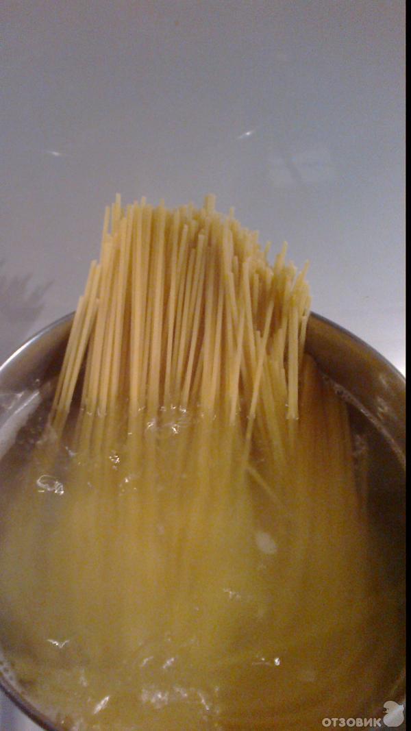 Рецепт спагетти с куриным филе фото