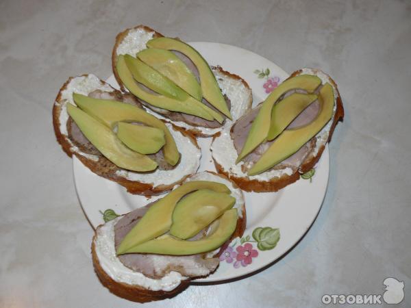 Рецепт Сэндвичи с авокадо фото