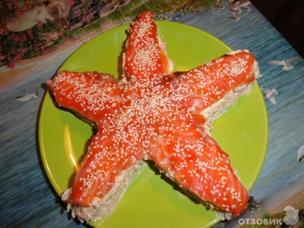 Рецепт салата Морская звезда фото