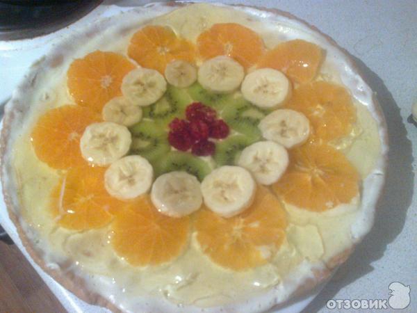 Рецепт торта с фруктами фото