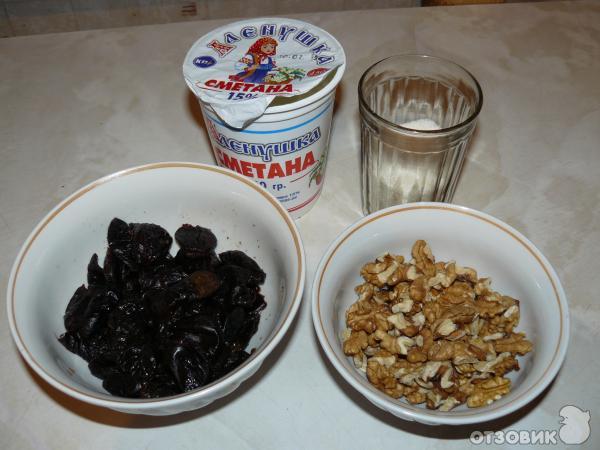 Рецепт Грецкие орешки в черносливе фото