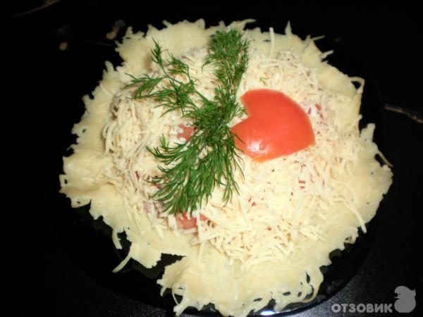 Необычные и вкусные салатные сырные корзиночки – рецепт с фото