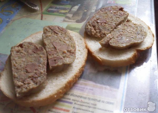 Рецепт Домашняя колбаса печеночно-мясная фото