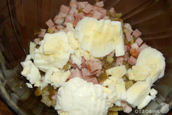 Рецепт Зимний салат с грибами фото
