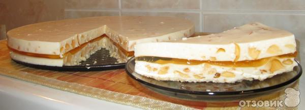 Пошаговый рецепт приготовления желейного торта Битое стекло с бисквитом в домашних условиях с фото