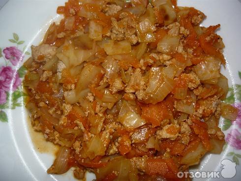 Вкусная тушеная капуста с фаршем – пошаговый рецепт с фото, как приготовить на сковороде