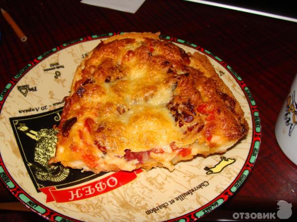 Рецепт пиццы Пицца из батона фото