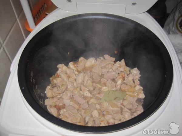 Рецепт Тушеная картошка с курицей фото