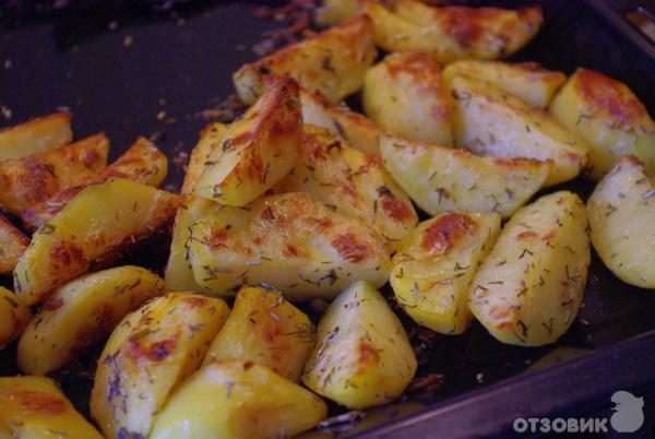 Рецепт Пикантный запеченный картофель Айдахо фото