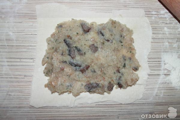 Рецепт Домашние чебуреки с картошкой и грибами фото