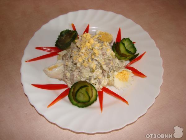 Рецепт Мясной салат фото