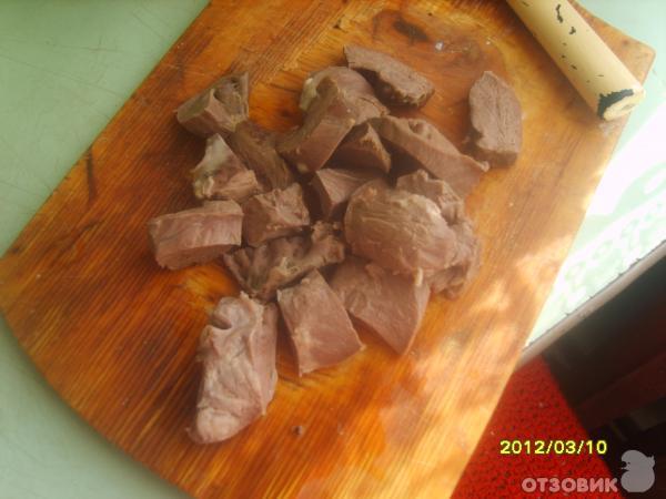 Рецепт Свиное сердце, тушеное в томатном соусе фото