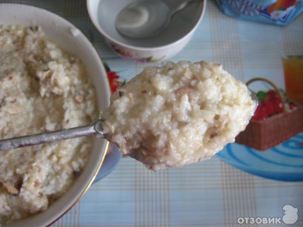 Рецепт Котлетки из риса и консервы фото