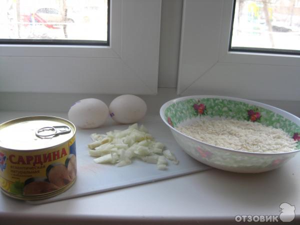 Рецепт Котлетки из риса и консервы фото