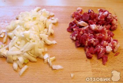 Рецепт Варенички с картошкой и беконом фото