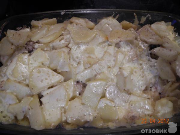 Рецепт Курица запечённая с картофелем фото